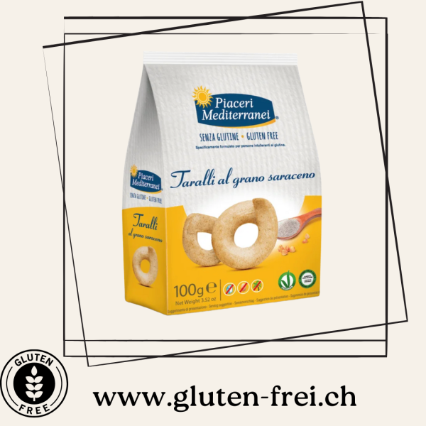 Taralli al grano saraceno Piaceri Mediterranei